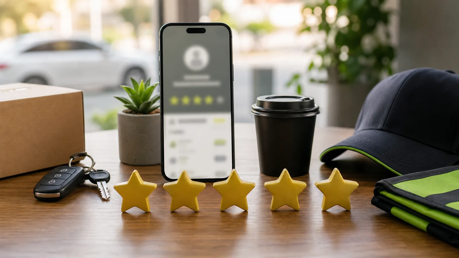 App store trust signals for delivery and ride-hailing apps
