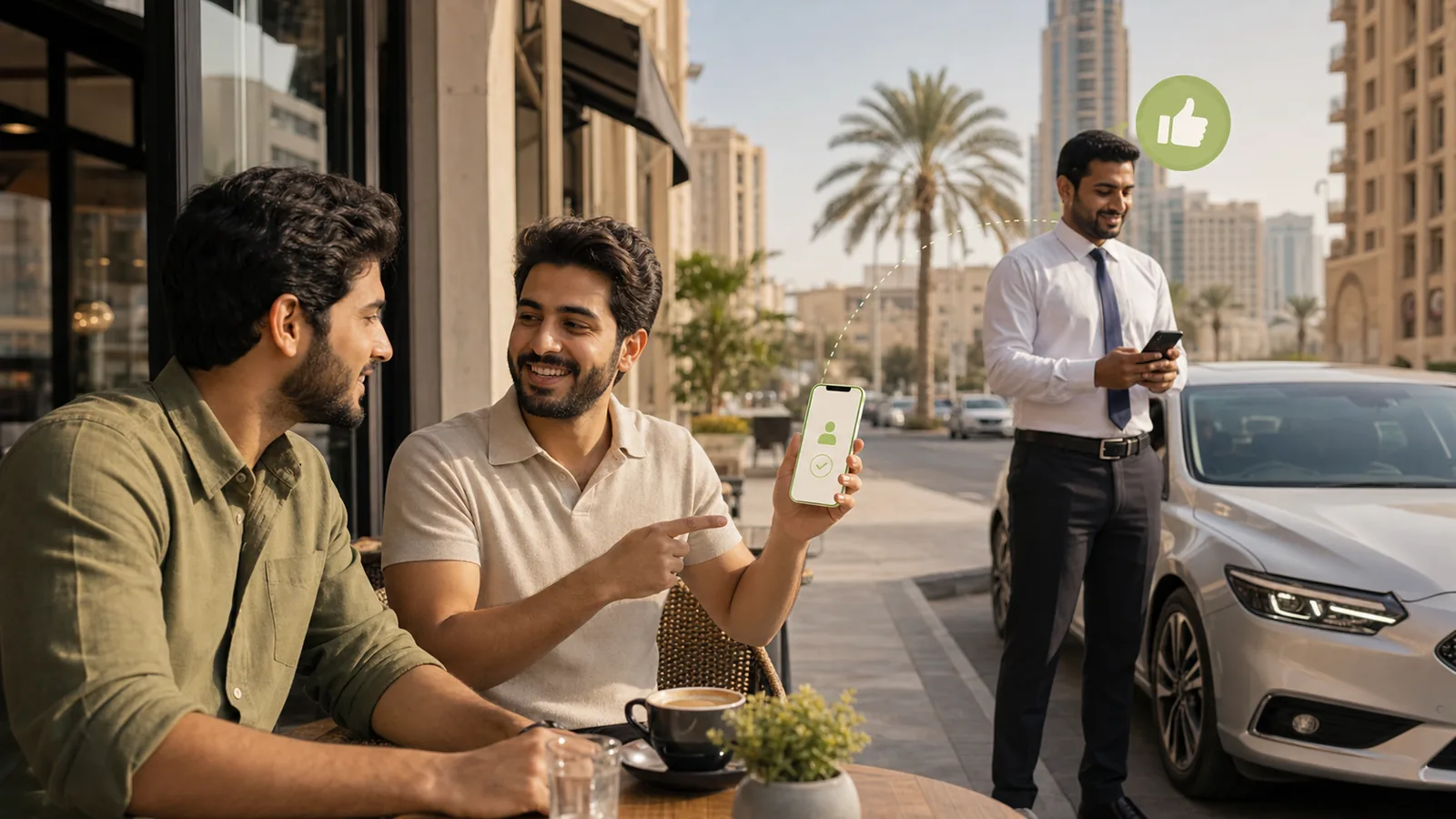 Referral and first-order growth campaign for local apps