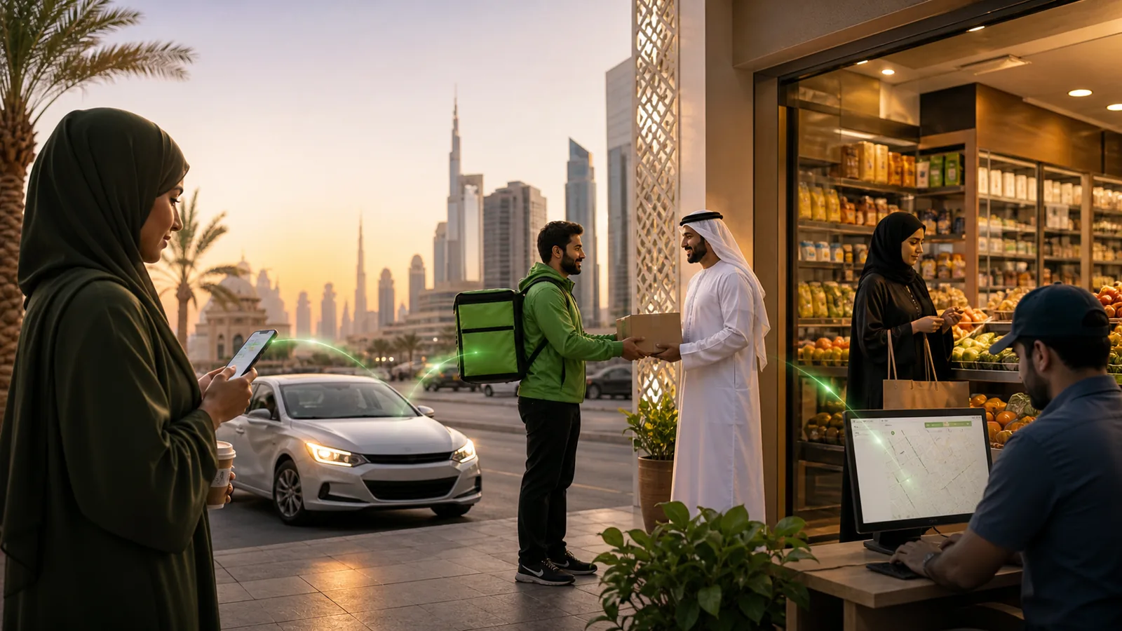 Waslni super app driver and delivery operations